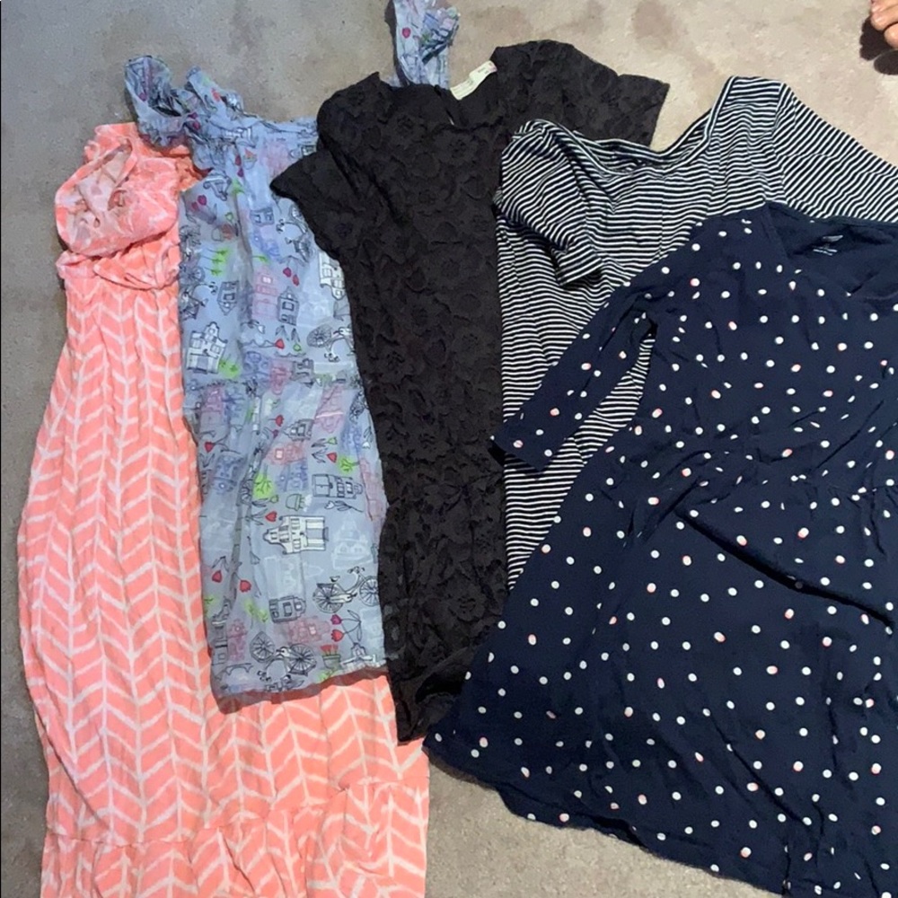 Assorted bundle of girls dresses